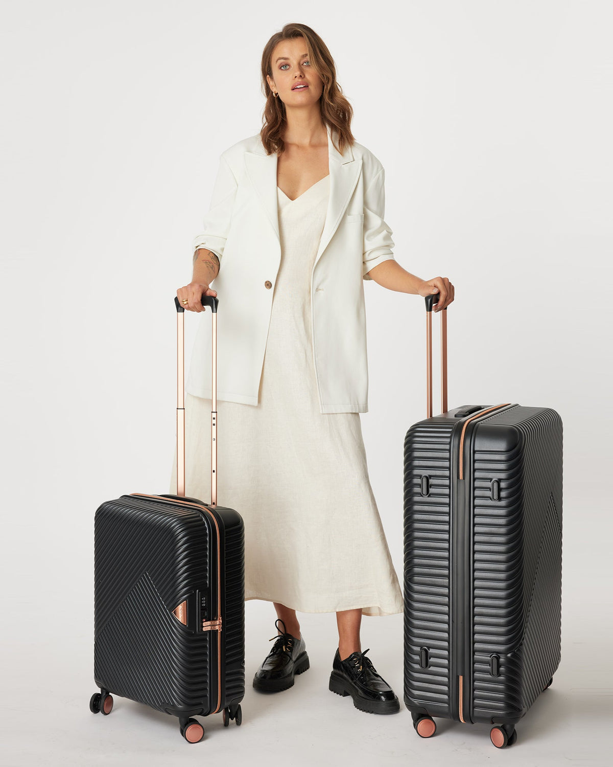 Suitcases- Set of Cabin + Large