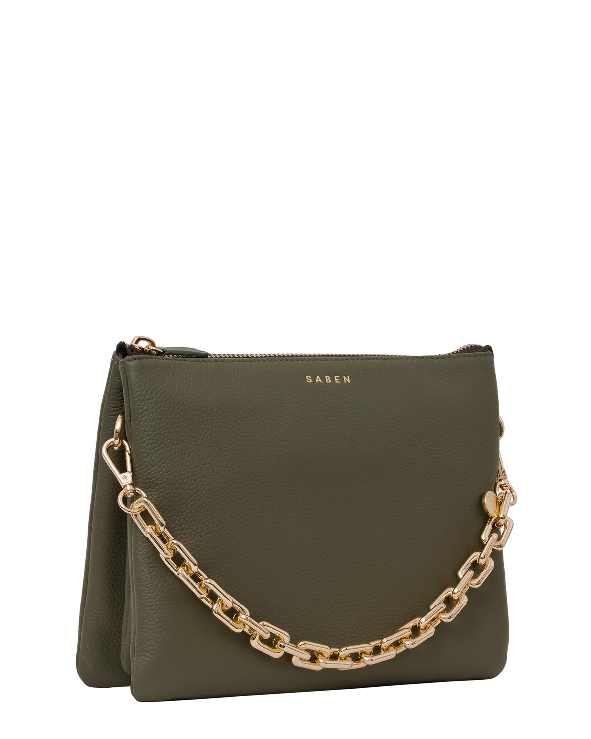 Matilda Crossbody Cactus + Chunky Chain