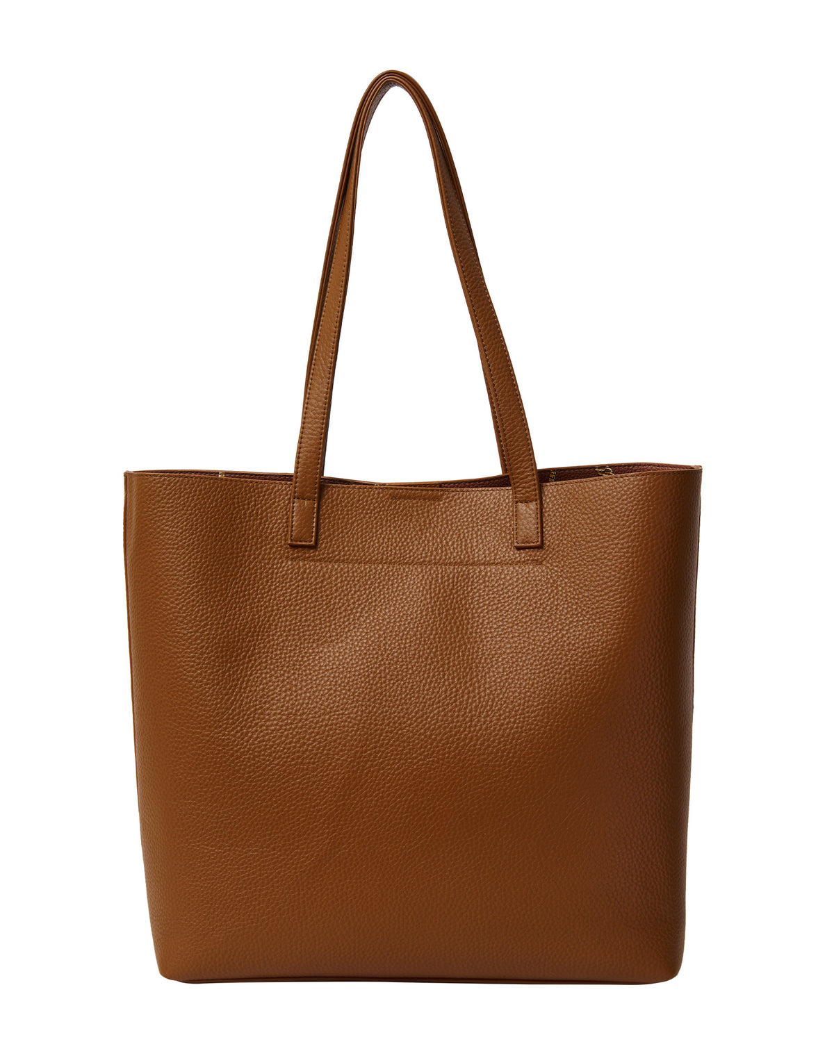 Carter Tote Tan + Tan Chain Print