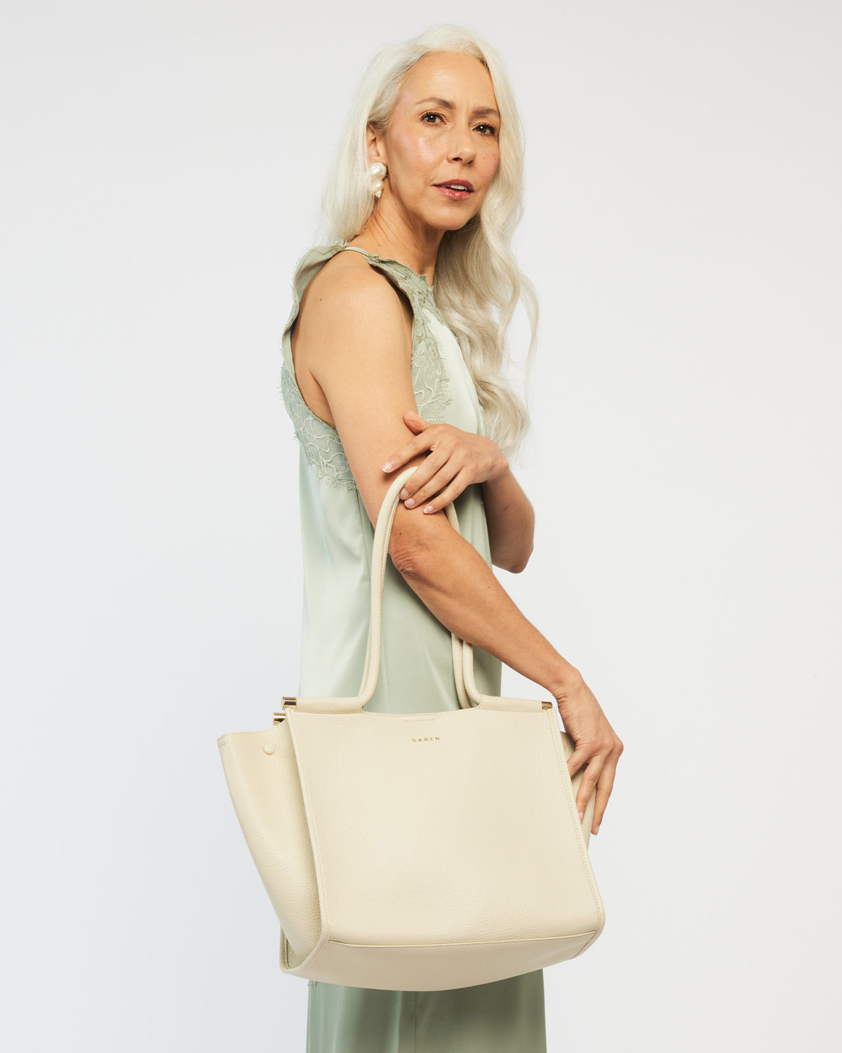 Callie Tote Sand + Bronze